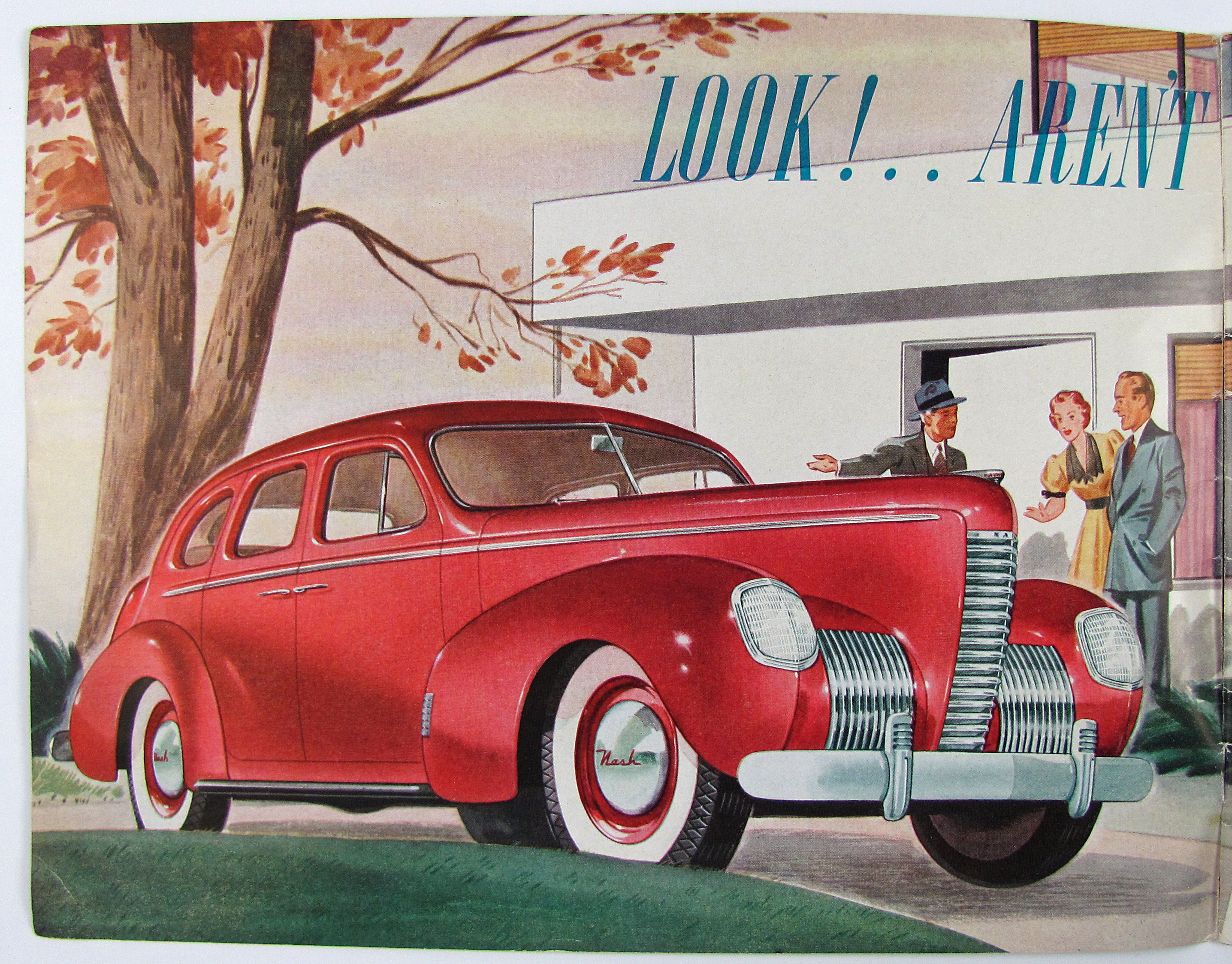 Nash, „Let yourself go“. Ambassador eight, Ambassador six and Lafayette „400“ series.