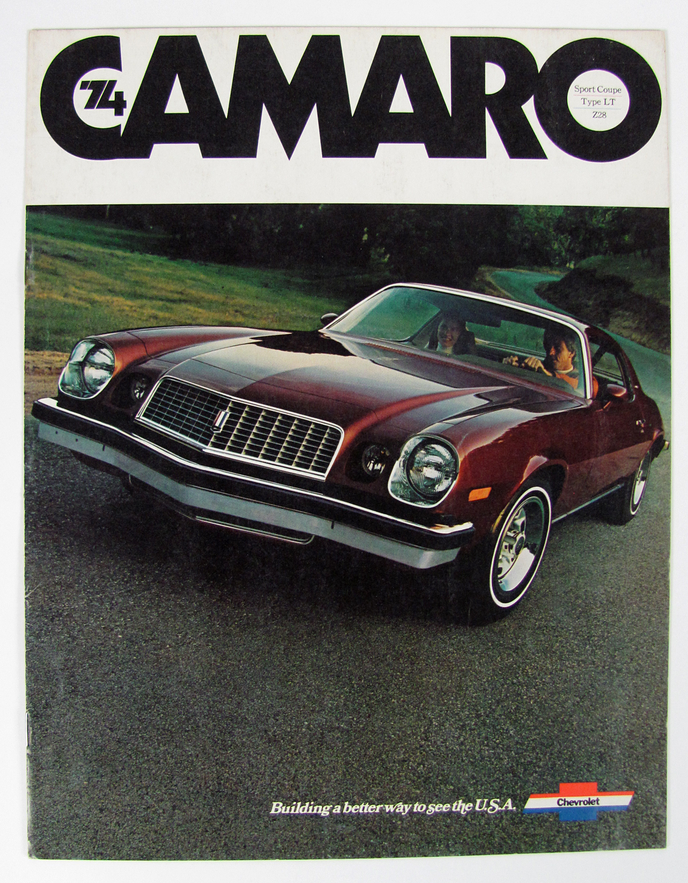 Chevrolet, Camaro. (19)74. Sport Coupe. Type LT. Z28.