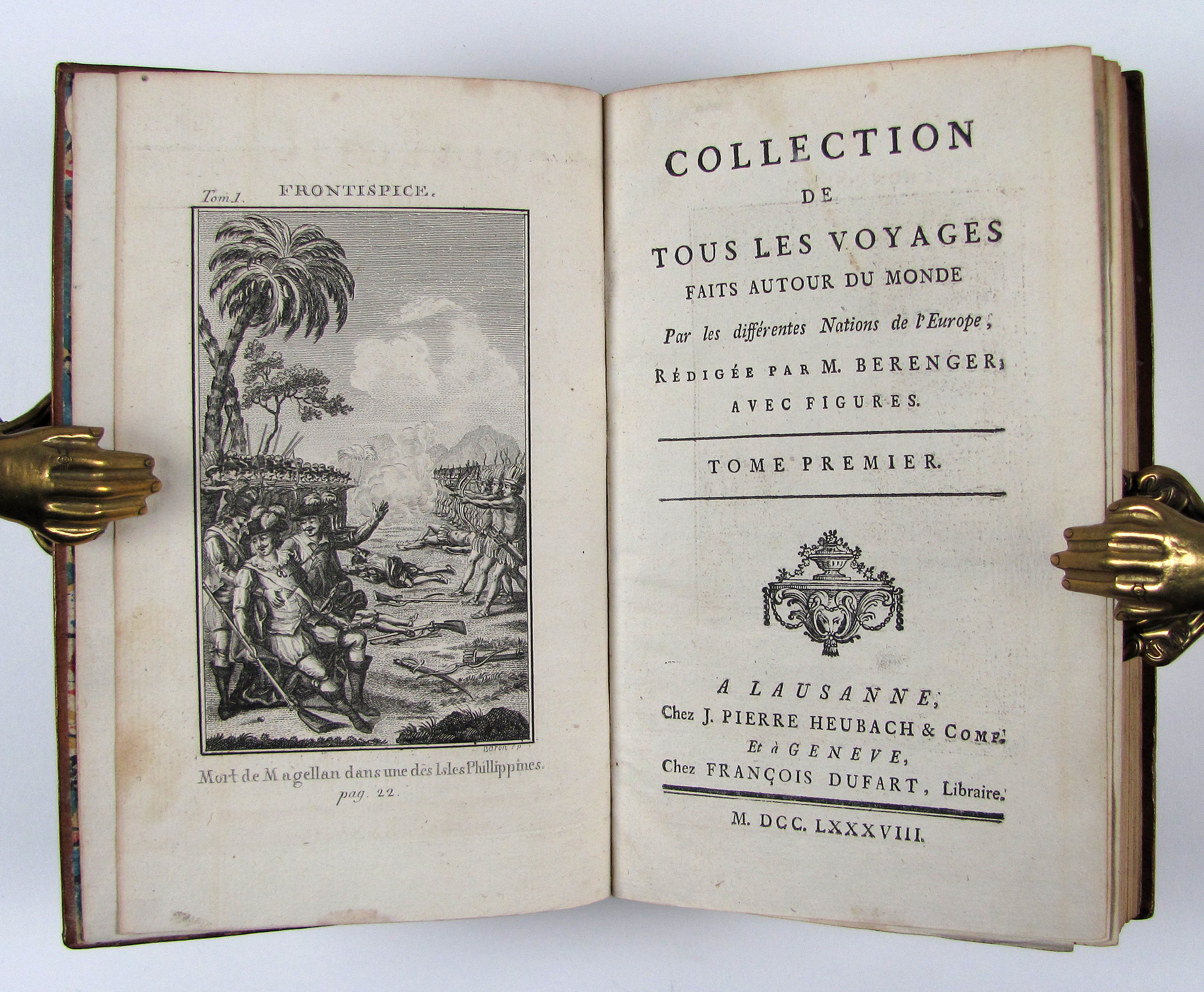 Berenger, J.P. (Hrsg.), Collection de tous les voyages faits autour du monde. par les différentes Nations de l’Europe.