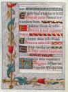 Roussan, Fanny, Missel. Illuminierte Handschrift auf Pergament. Missale, kalligraphiert und illuminiert von F. Roussan.