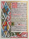 Roussan, Fanny, Missel. Illuminierte Handschrift auf Pergament. Missale, kalligraphiert und illuminiert von F. Roussan.
