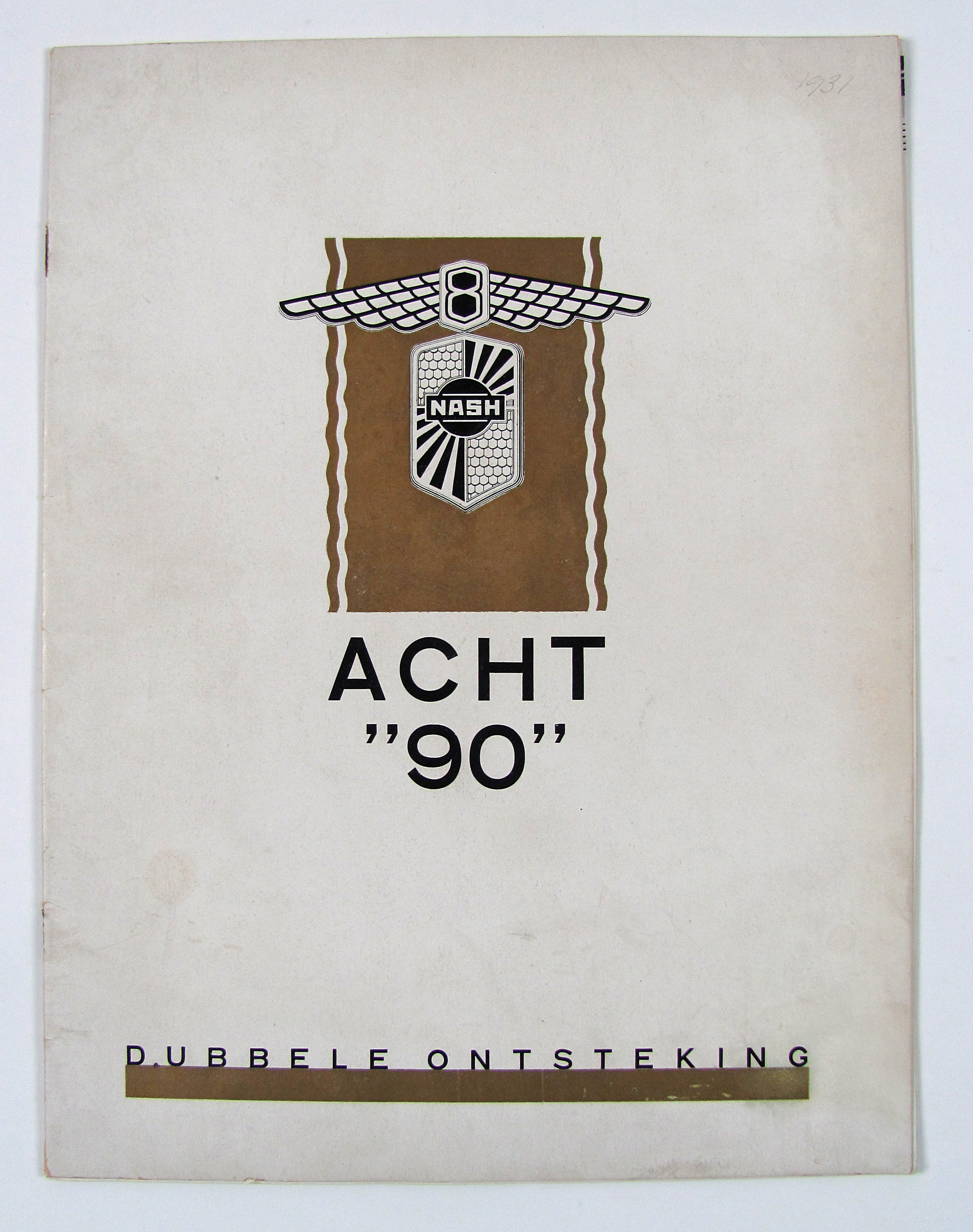 Nash, Acht „90“, dubbele ontsteking. Twin ignintion acht-90 series.