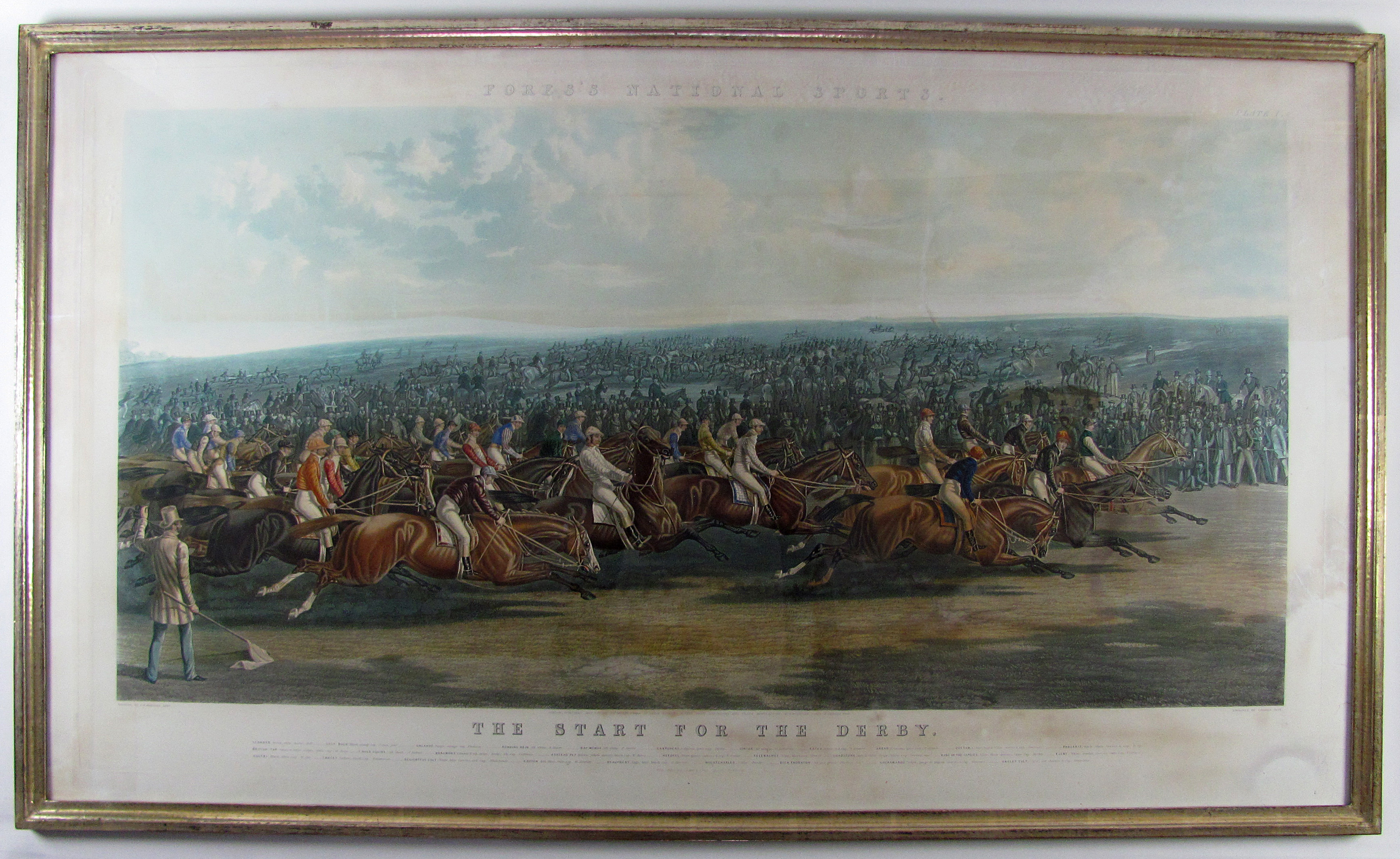 Hunt, Charles nach John F. Herring Senior, The Start for the Derby.