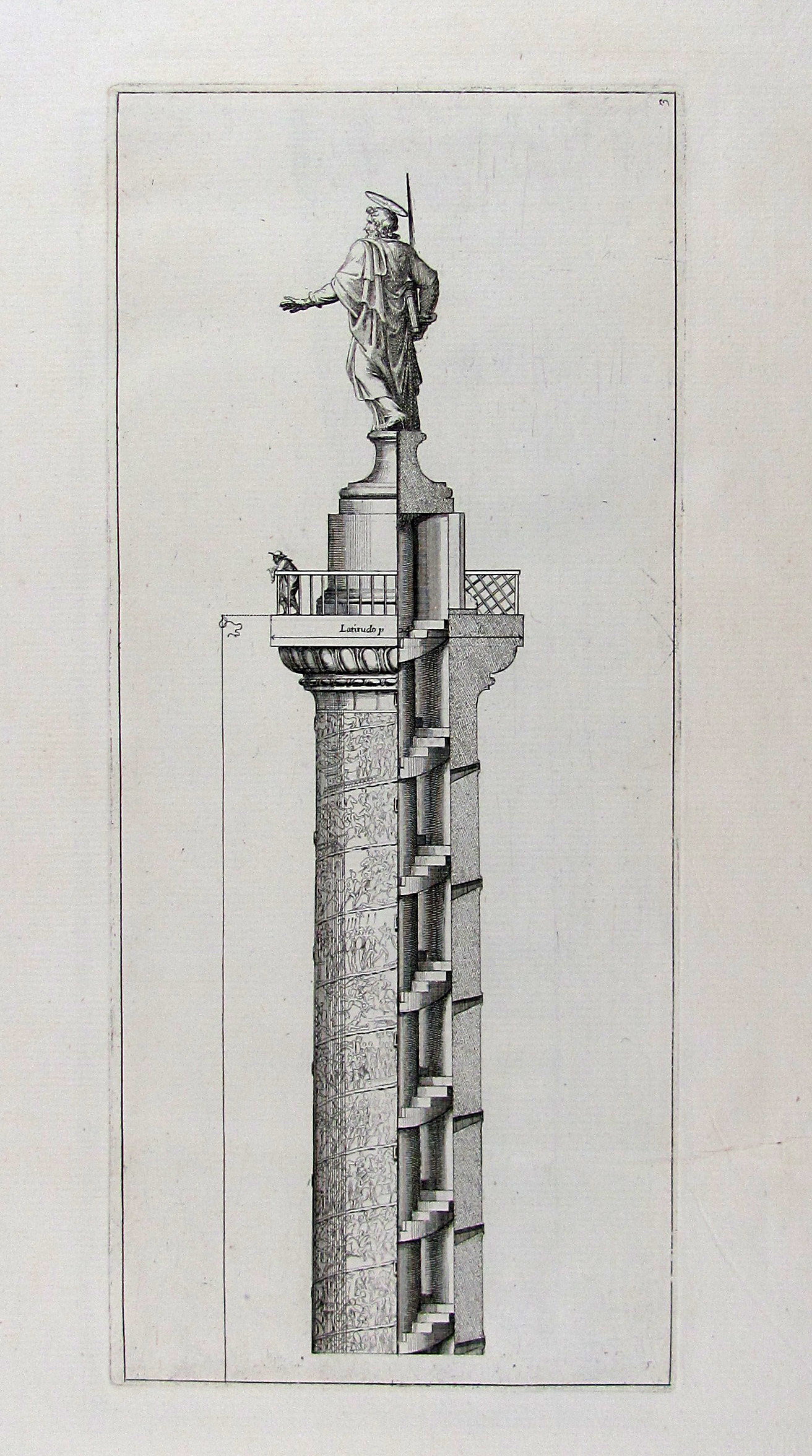 Bellori, Giovanni Pietro, Colvmna Antoniniana Marci Avrelii Antonini Avgvsti… ad Via(m) Flaminia(m) erecta… nunc primum a Petro Sancti Bartolo, iuxta delineationes in Bibliotheca Barberina asservatas, a se cum antiquis ipsius columnae signis collatas, aere incisa, et in lvcem edita…