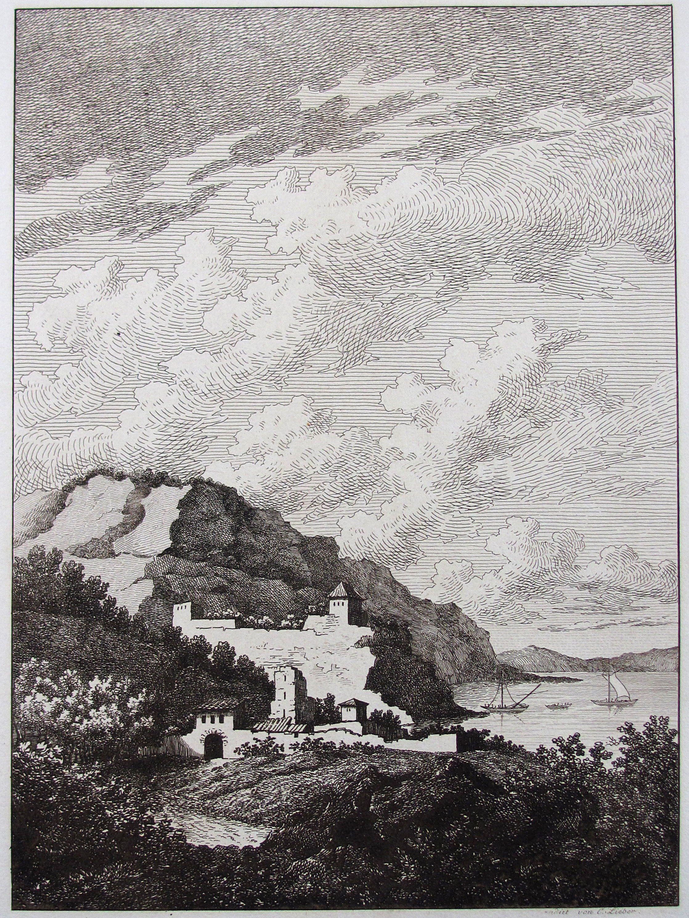 Goethe, Johann Wolfgang von, Radirte Blätter nach Handzeichnungen von Goethe, hrsg. von C.A. Schwerdtgeburth.