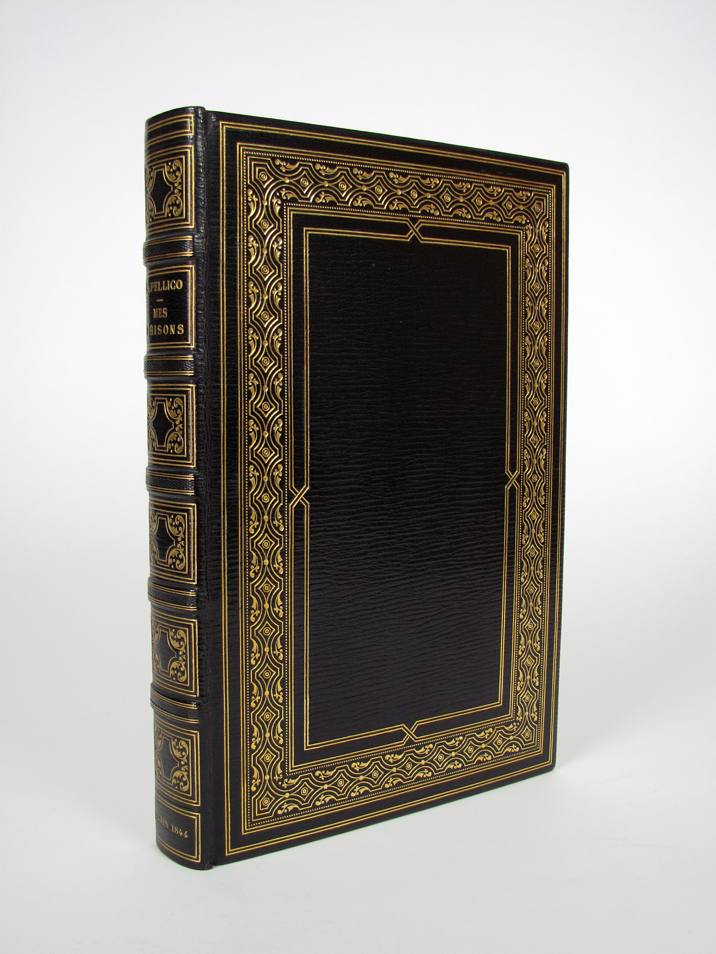Pellico, Silvio, Mes prisons, suivi des Devoirs des hommes, Traduction nouvelle, par le comte H. de Messey, revue par le vicomte Alban de Villeneuve, avec notice biographique et littéraire sur Silvio Pellico et ses ouvrages, par M. V. Philipon de la Madelaine. Edition illustrée d’après les dessins de MM. Gérard Séguin, d’Aubigny, Steinheil etc.