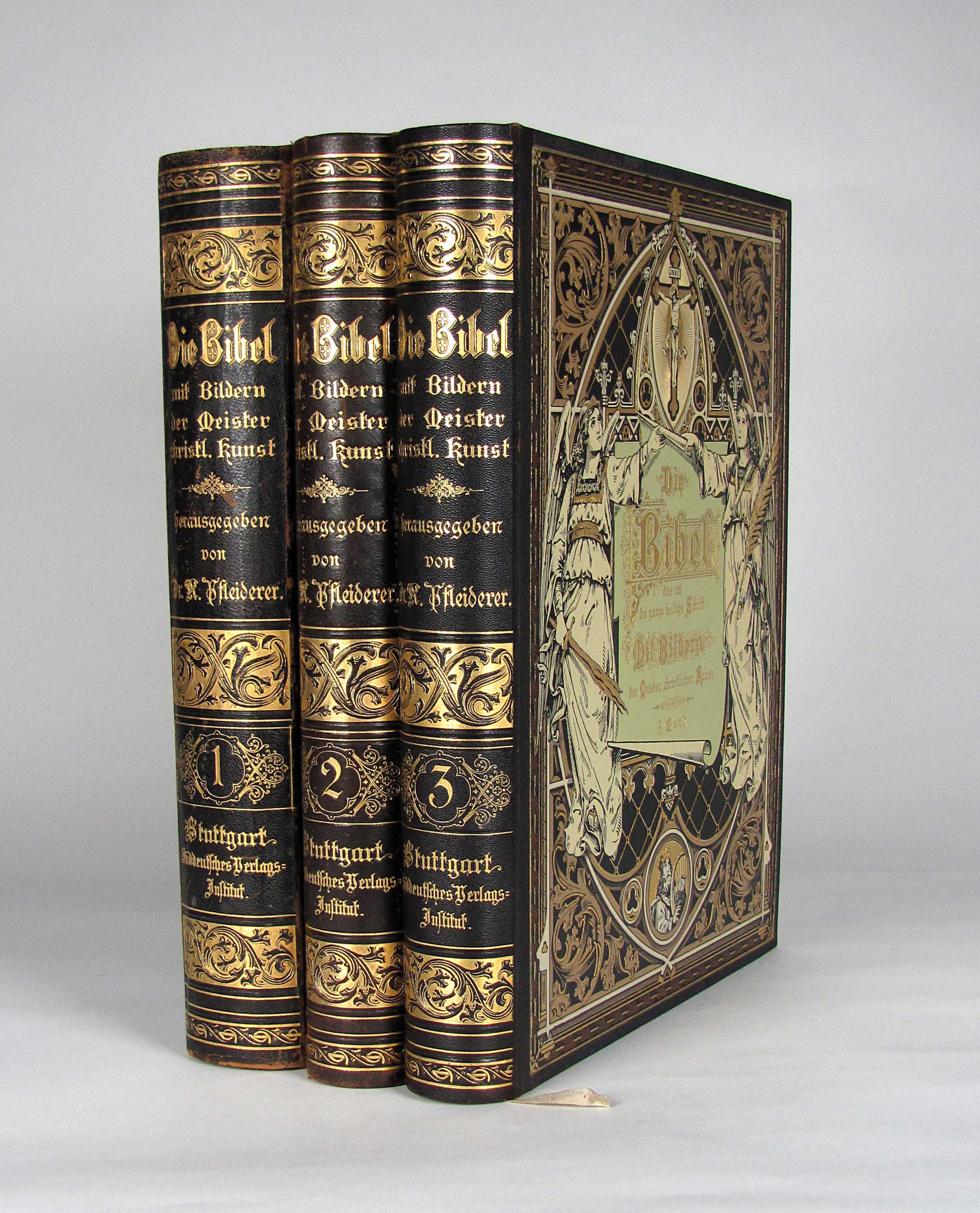 Anonym Die Bibel das ist die ganze Heilige Schrift des alten und neuen Testaments nach Martin Luthers Übersetzung mit Bildern der Meister christlicher Kunst.