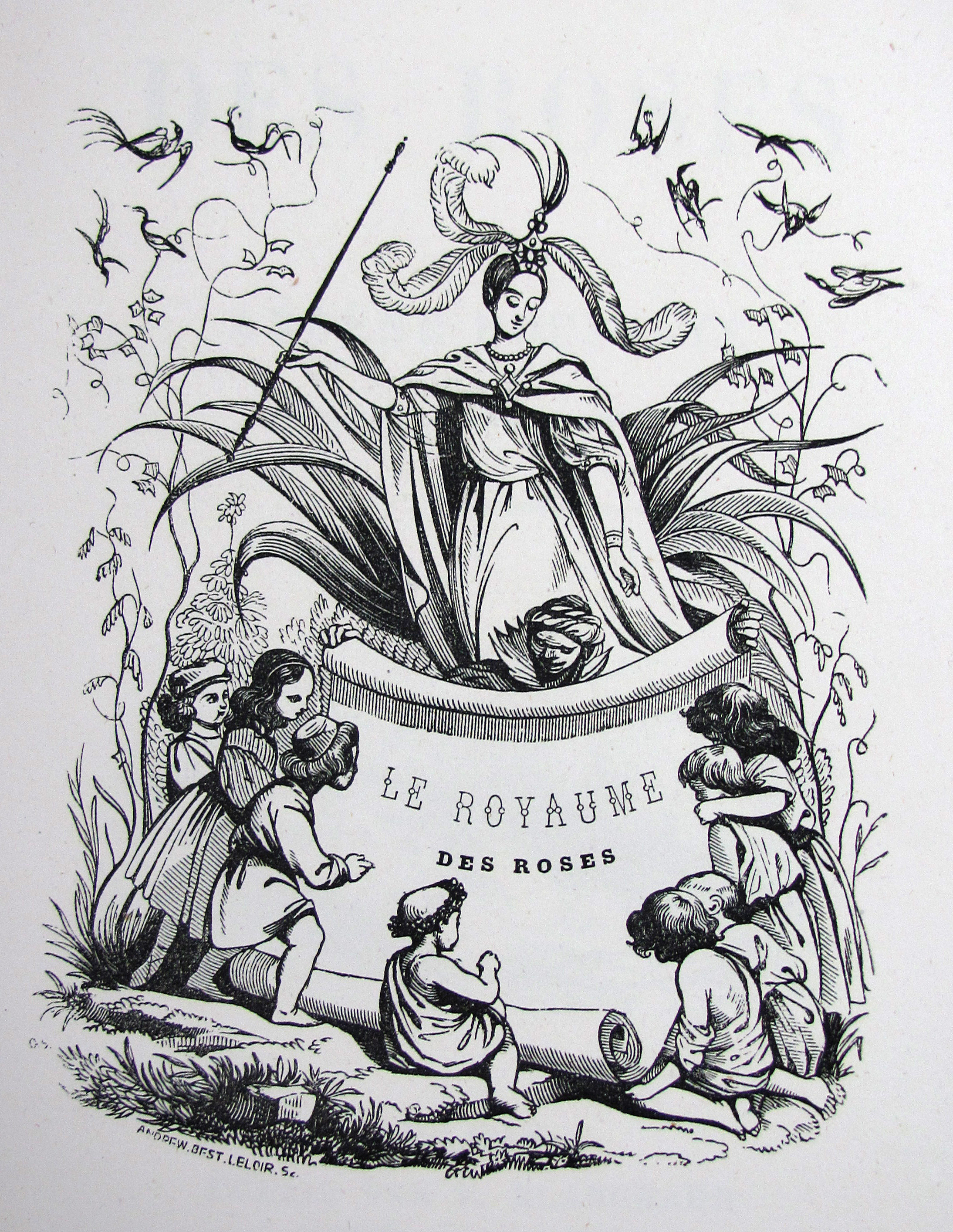 Houssaye, Arsène, Le Royaume des Roses