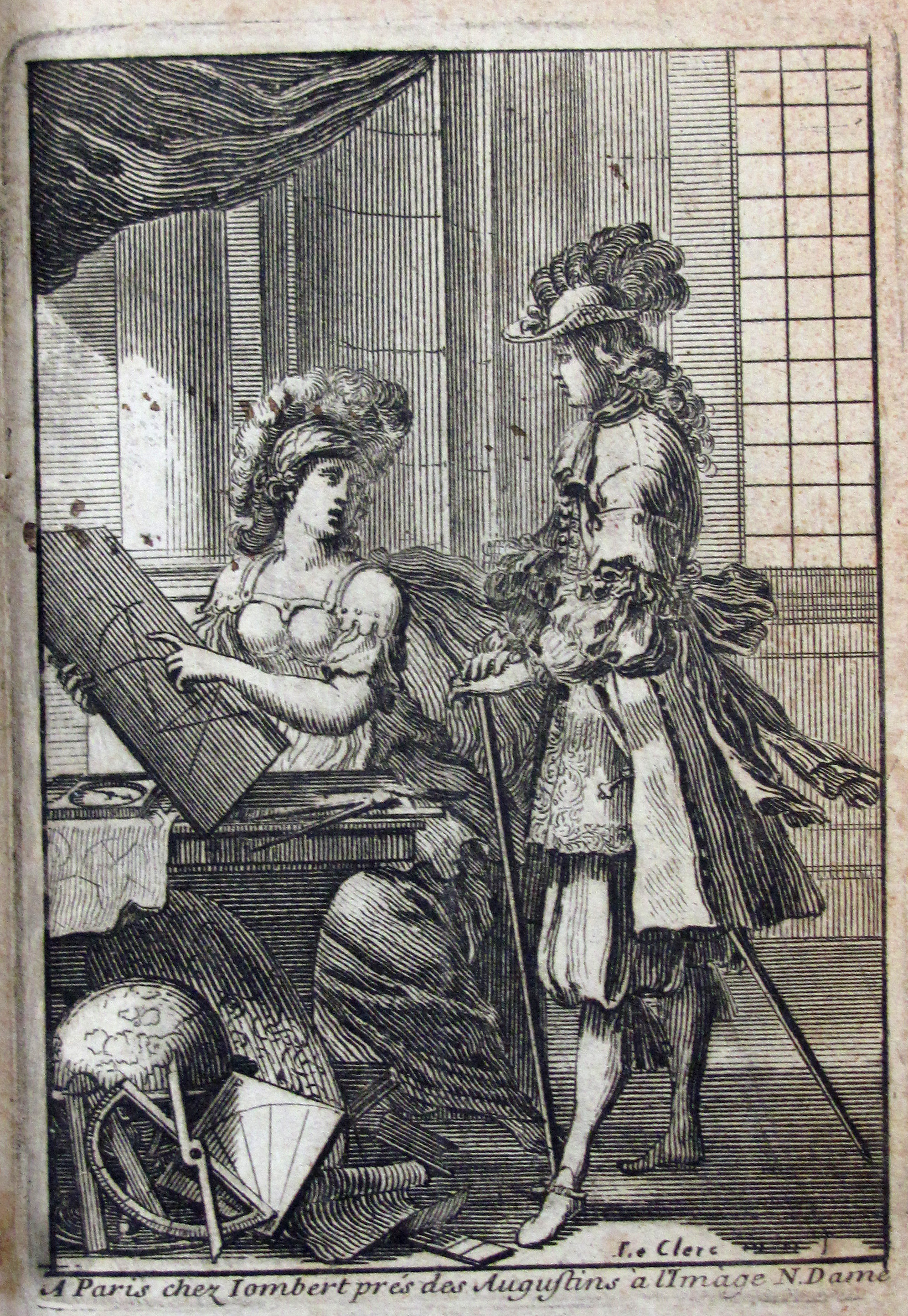 Le Clerc, Sébastien, Pratique de la Geometrie, sur le papier et sur le terrain.