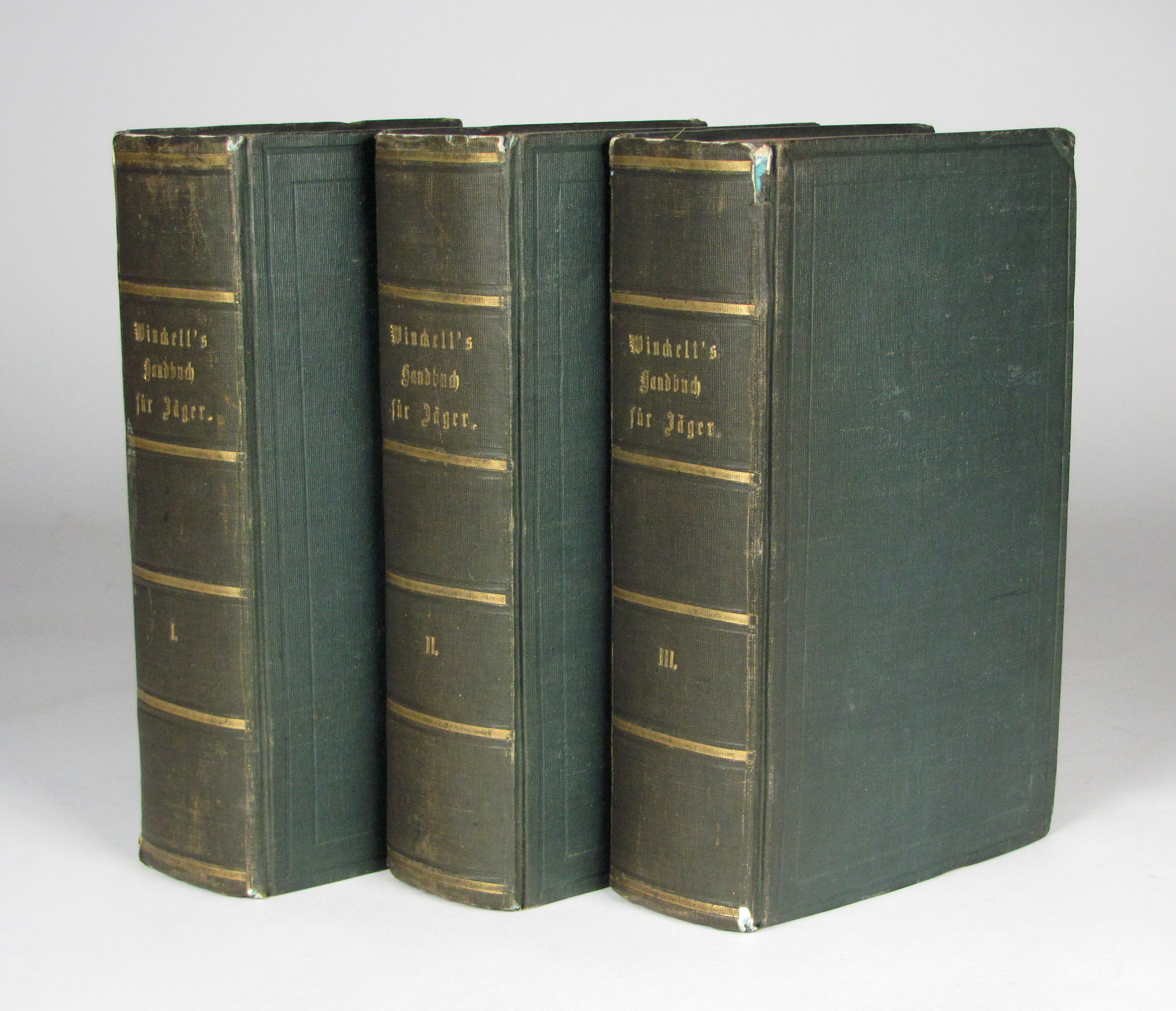 Winckell, G.F.D. aus dem, Handbuch für Jäger, Jagdberechtigte und Jagdliebhaber.