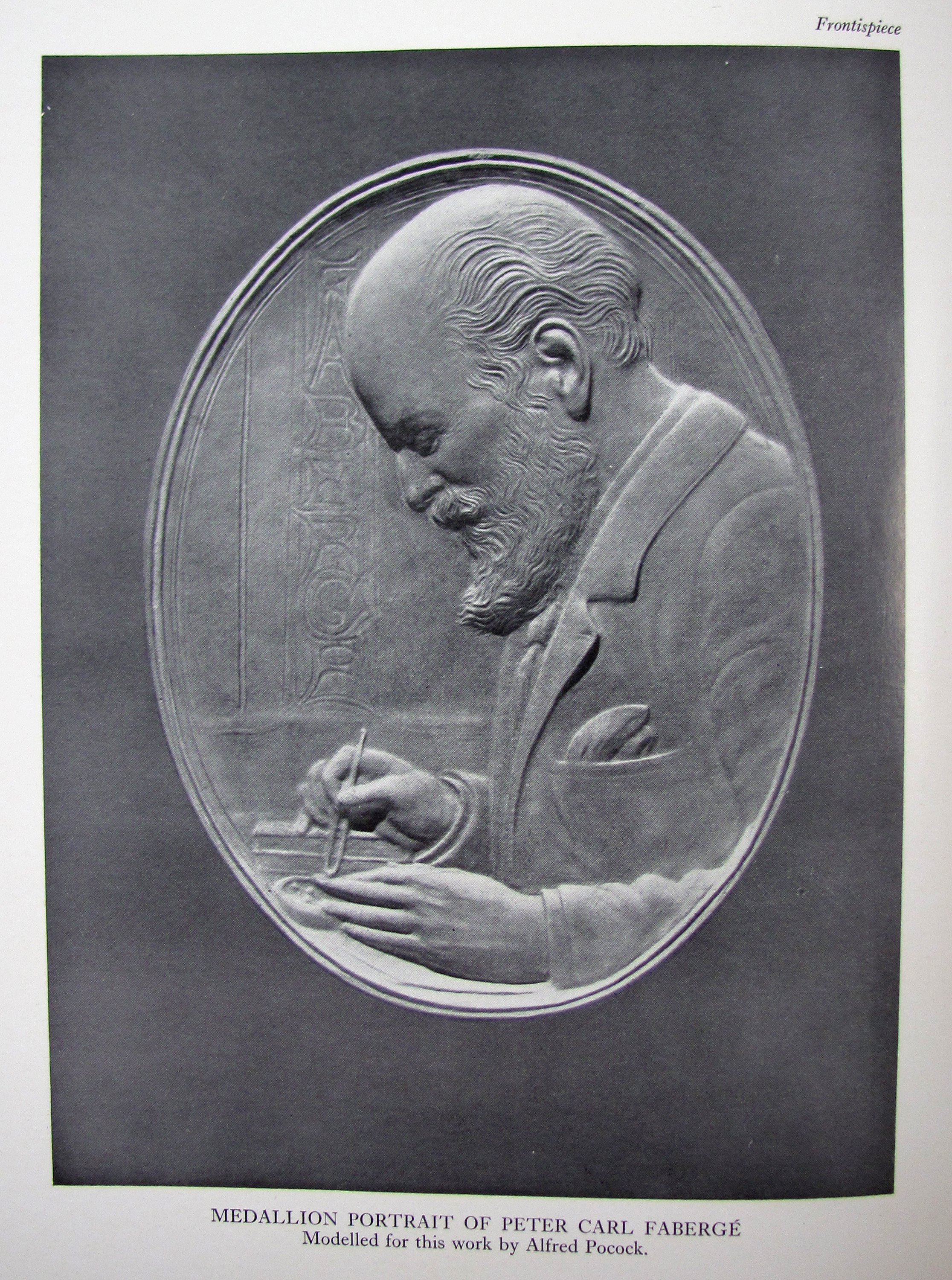 Bainbridge, H.C., Peter Carl Fabergé. Goldsmith and Jeweller to the Russian Imperial Court and the principal Crowned Heads of Europe. An Illustrated Record and Review of his Life and Work, A.D. 1846-1920. With a Foreword by Sacheverell Sitwell.