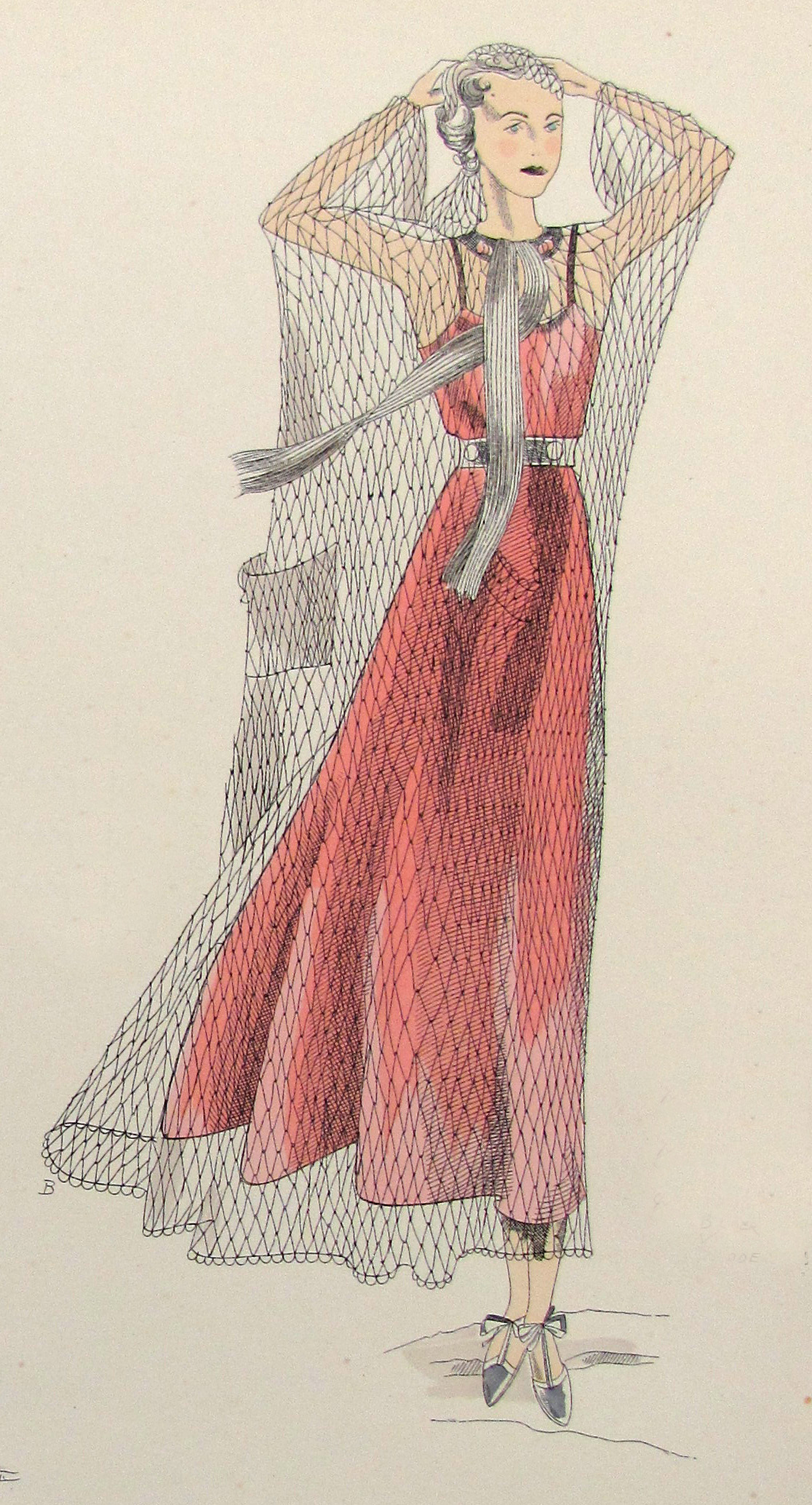 Klimt, Margarethe (Hrsg.), Modelle und Modellideen. Mappe I: Gesellschaftskleider 1936-37. Mappe II: Sommerliche Sportkleidung 1938. Veröffentlicht vom Modeamt der Stadt Frankfurt.