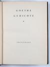 Goethe, Johann Wolfgang von, Gedichte. Hrsg. von Hans G. Gräf.