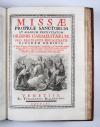 Anonym Missale Romanum ex decreto sacrosancti Concilii Tridentini restitutum, S.Pii V. Pontificis Maximi jussu editum Clementis VIII. & Urbani VIII. auctoritate recognitum.