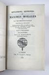 La Rochefoucauld, Francois, Duc de, Réflexions, Sentences et Maximes Morales. Auf Pergament gedruckt.
