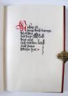 Angelus Silesius (d.i. Johannes Scheffler), (Epigramme). Kalligraphische Handschrift auf Pergament.