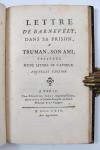 (Dorat, C.J.), Lettre de Barnevelt, dans sa prison, à Truman, son ami.