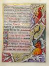 Anonymus Missel. Illuminierte Handschrift auf Pergament.  Missale kalligraphiert und illuminiert von Fanny Roussan.